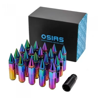 お歳暮 人気 OSIAS 60mm M12X1.5 Wheel Lug Nuts その他